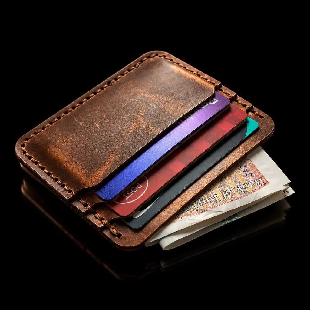 The Beast card sleeve with cards fanned out on a dark background